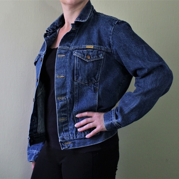 Rustler Jackets & Blazers - Vintage Soft Denim Trucker Jacket by Rustler …